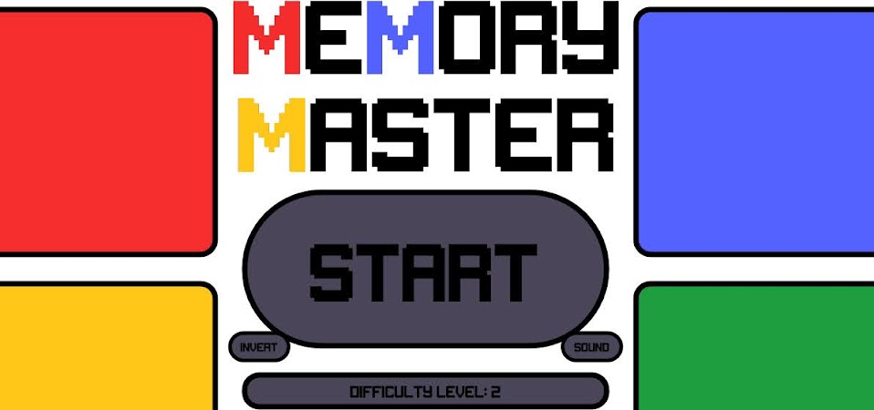 Screenshot of the MemoryMaster Webpage